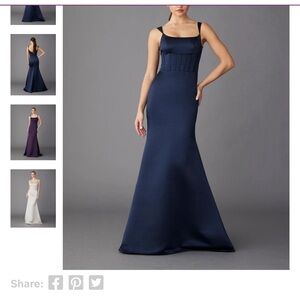 Lazaro Bridesmaid Dress Amy 32322- NWT